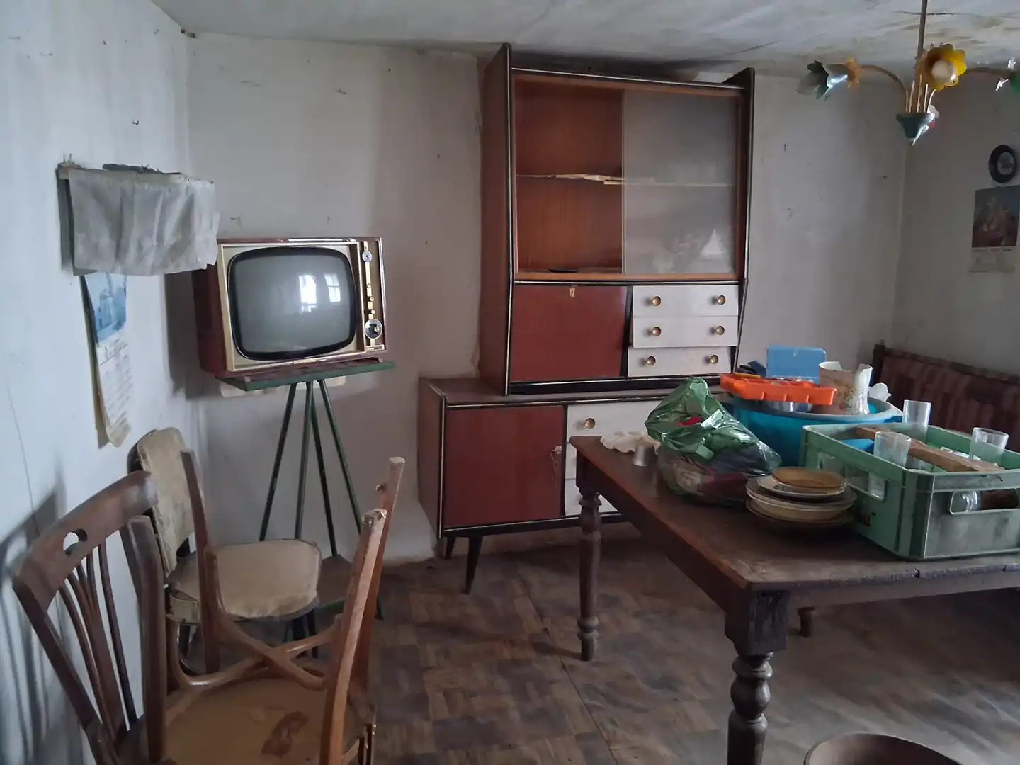 Sala de estar de Casa adosada en venta en Covarrubias