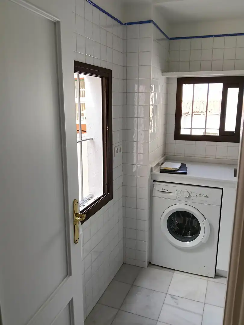 Baño de Ático de alquiler en Málaga con Aire acondicionado y Terraza
