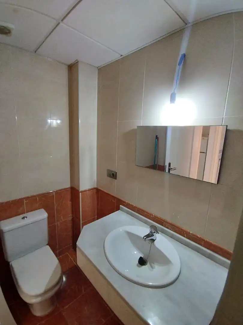 Bathroom of Flat for rent in Vícar  with Air Conditioner, Terrace and Furnished