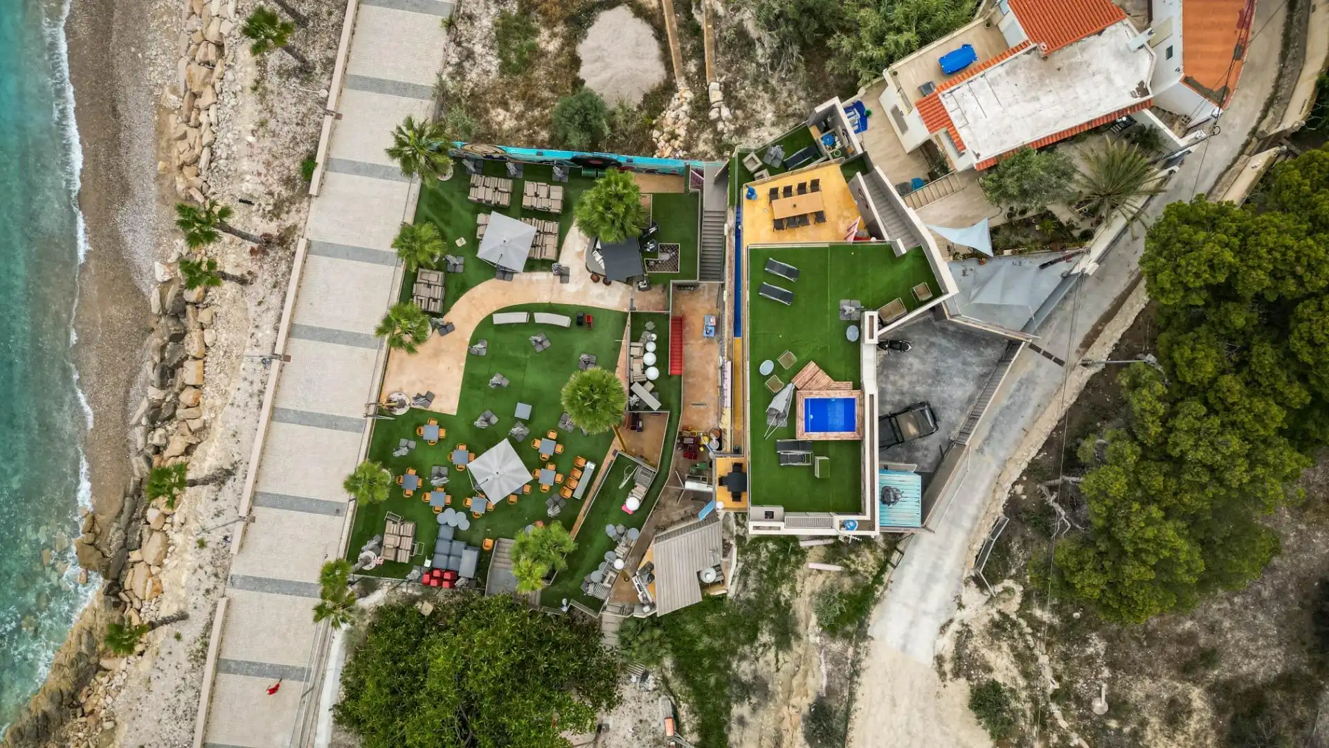Jardín de Casa o chalet en venta en Villajoyosa / La Vila Joiosa con Aire acondicionado, Jardín privado y Terraza