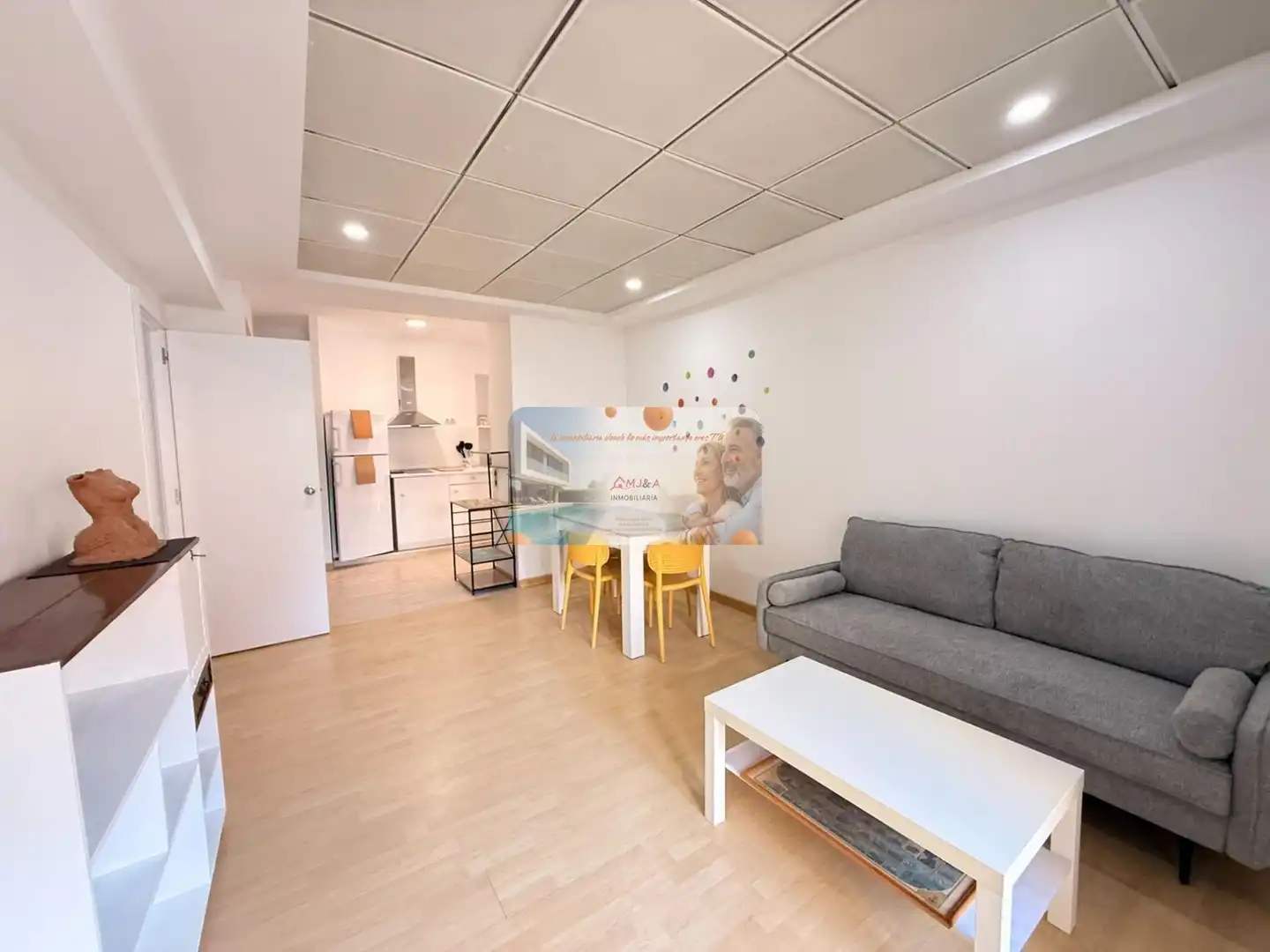 Living room of Flat for rent in Castellón de la Plana / Castelló de la Plana  with Terrace, Furnished and Washing machine