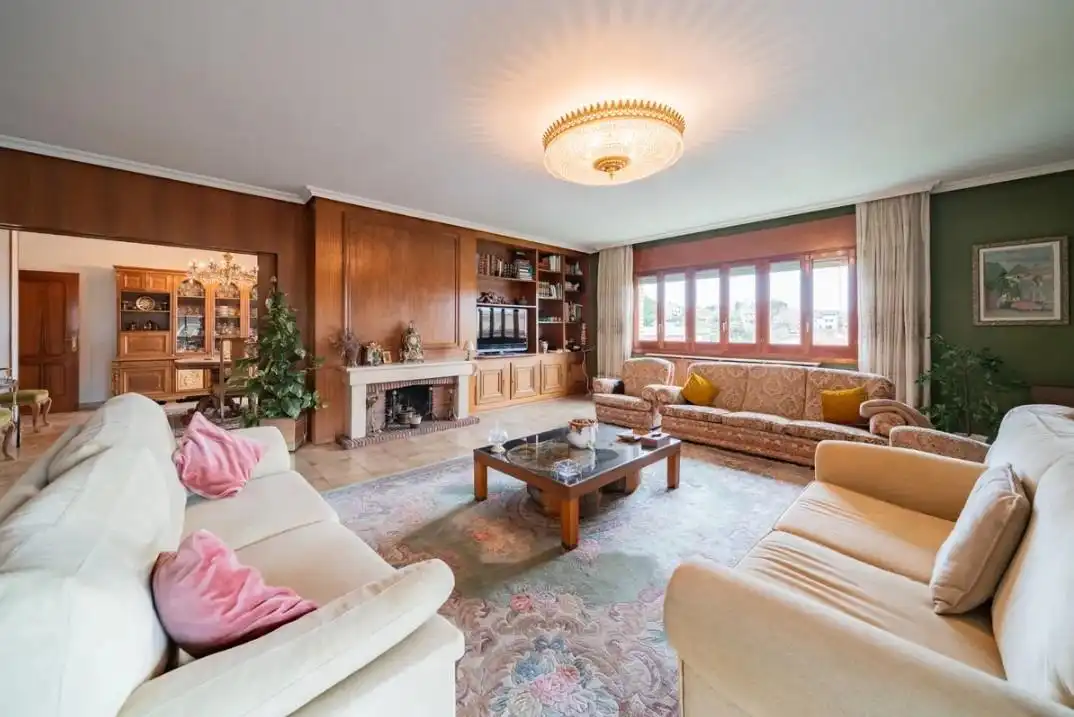Living room of Houses for sale in El Molar (Madrid)  with Heating, Private garden and Terrace