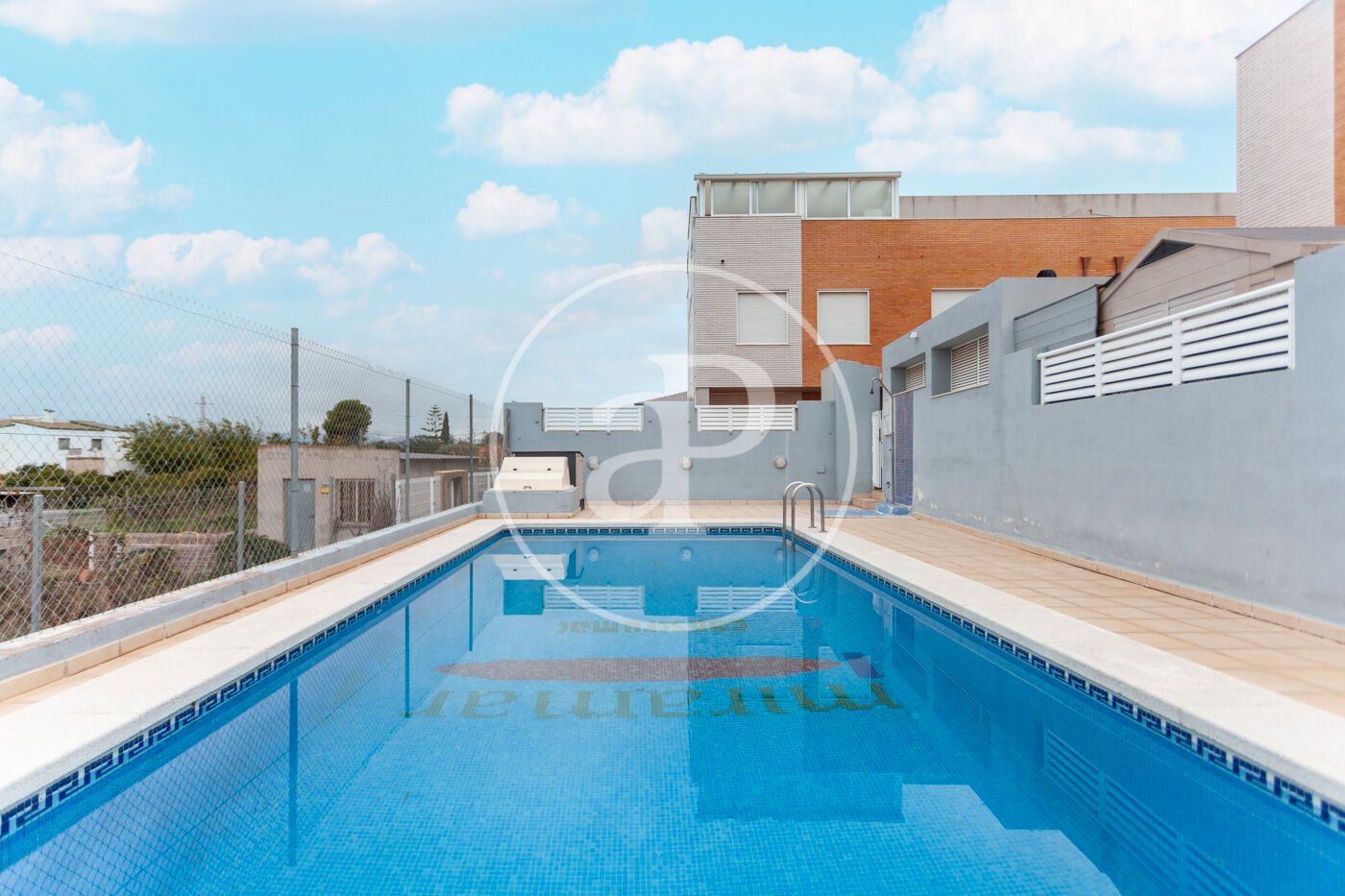 Swimming pool of Single-family semi-detached for sale in Almazora / Almassora  with Air Conditioner, Heating and Private garden
