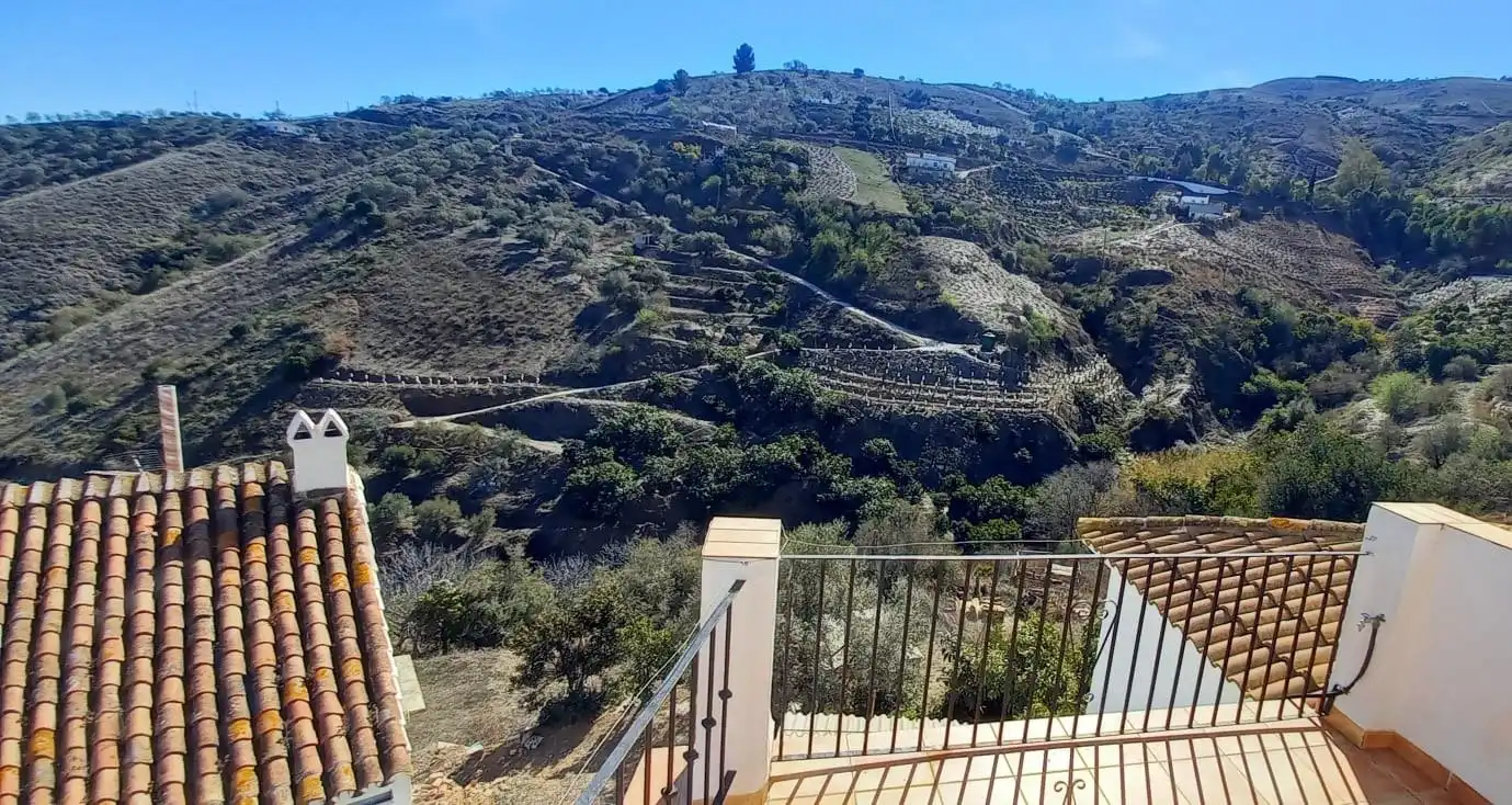 Exterior view of Country homes for sale in Cútar  with Private garden, Terrace and Storage room