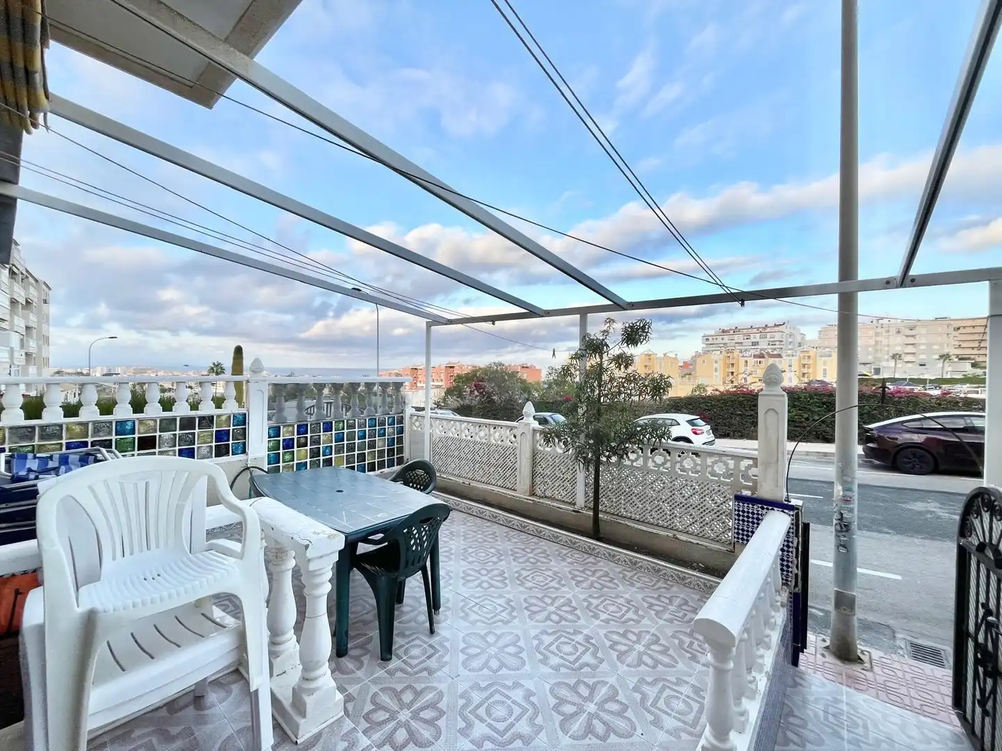 Terraza de Planta baja de alquiler en Torrevieja con Calefacción, Piscina y Amueblado