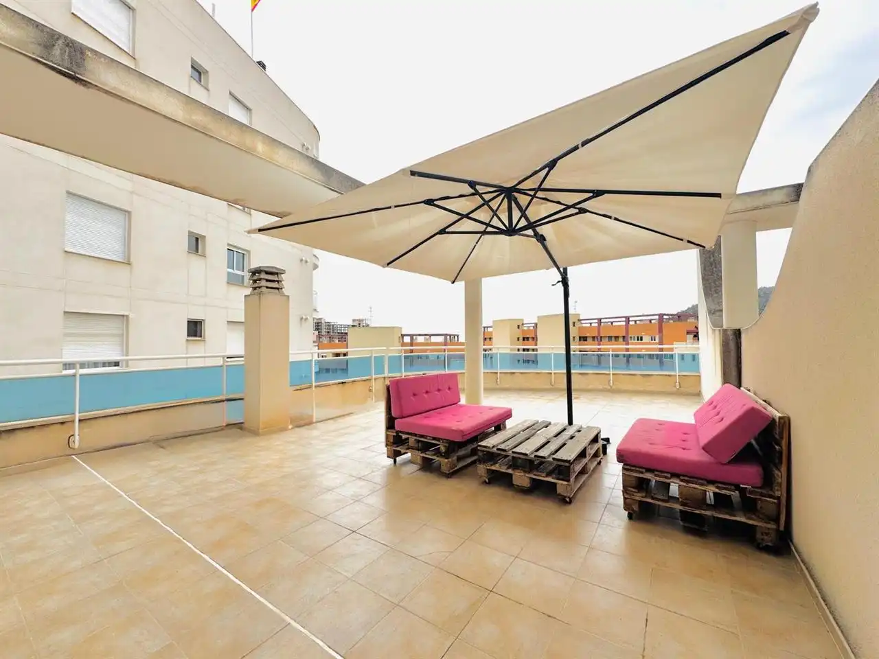 Terraza de Piso en venta en Villajoyosa / La Vila Joiosa con Aire acondicionado, Calefacción y Terraza