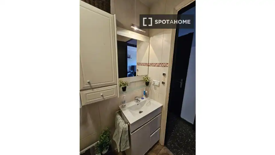 Bedroom of Flat for rent in L'Hospitalet de Llobregat  with Air Conditioner, Heating and Furnished