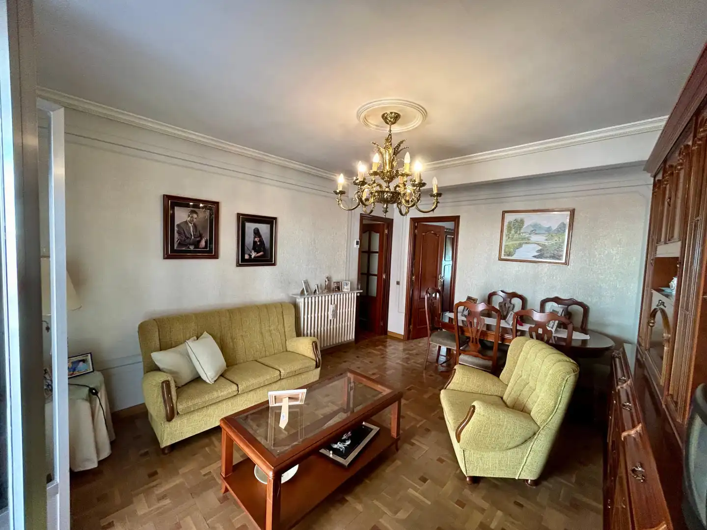 Sala de estar de Piso en venta en Segovia con Calefacción, Terraza y Trastero