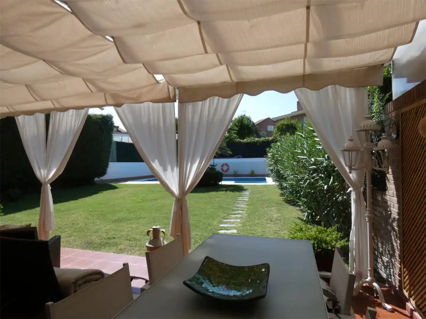 Terrassa de Casa o xalet en venda en Pozuelo de Alarcón amb Piscina