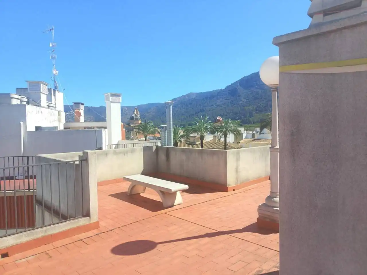 Terrasse von Wohnung zum Verkauf in Simat de la Valldigna mit Klimaanlage, Heizung und Terrasse