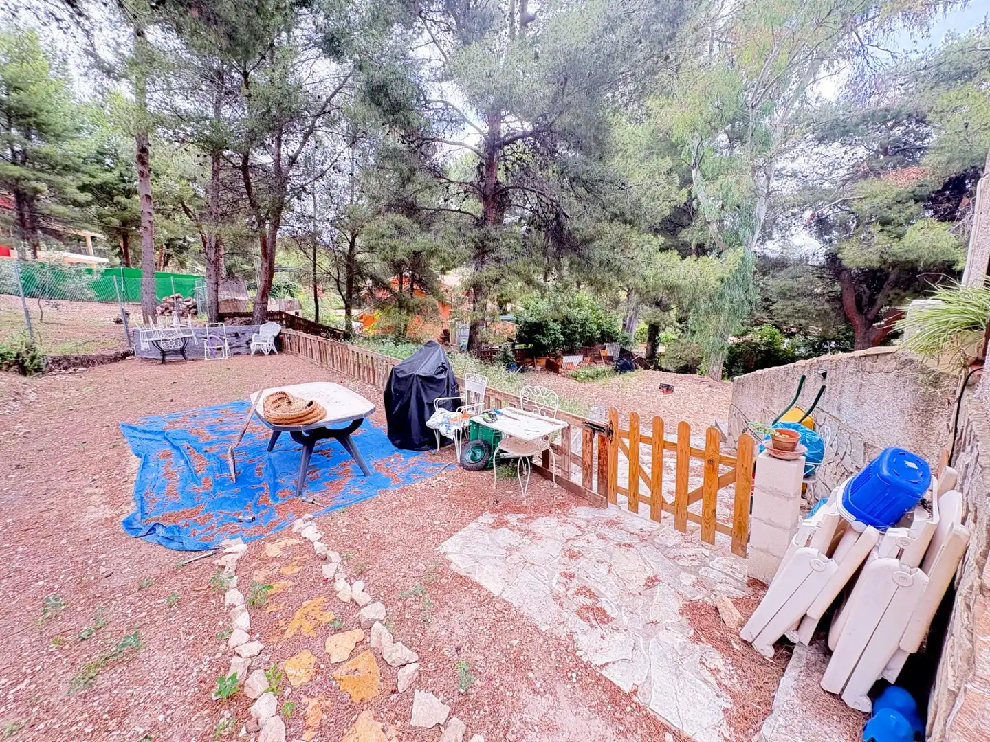 Jardín de Casa o chalet en venta en Tibi con Aire acondicionado, Calefacción y Jardín privado