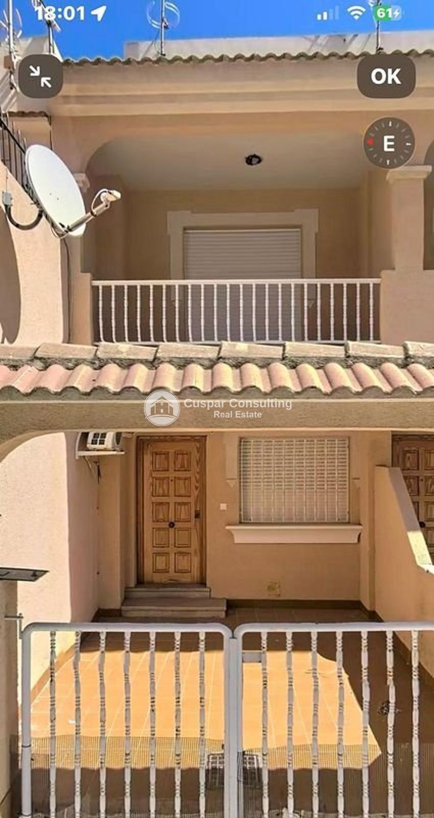 Terrasse von Maisonette zum Verkauf in San Pedro del Pinatar mit Klimaanlage, Terrasse und Möbliert