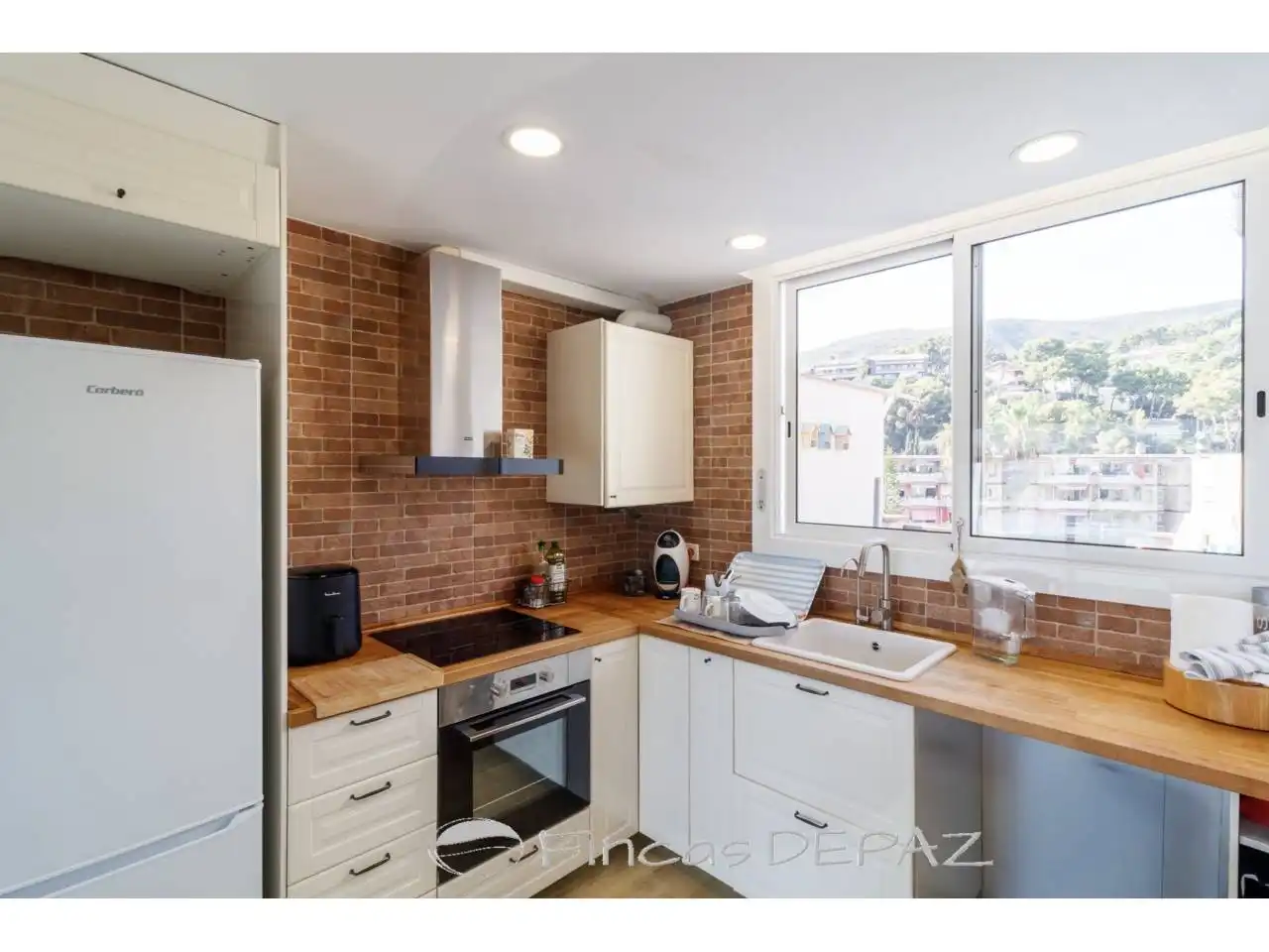 Cocina de Ático en venta en Castelldefels con Aire acondicionado, Calefacción y Parquet