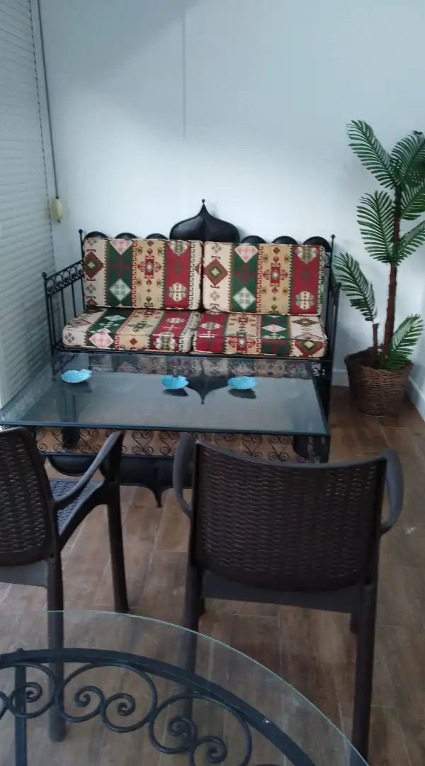 Terrasse von Wohnung zur Miete in Chipiona mit Klimaanlage, Heizung und Möbliert