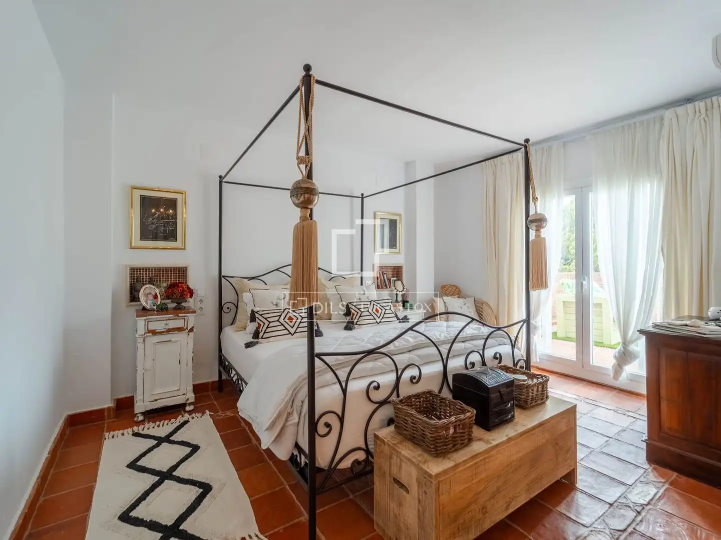 Bedroom of Houses for rent in L'Eliana  with Air Conditioner, Heating and Private garden