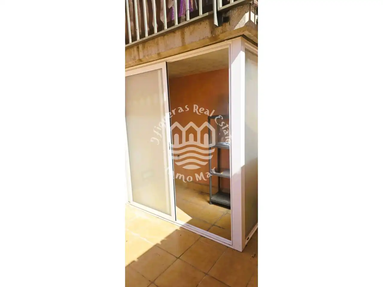 Balcony of Flat for sale in Terrassa  with Air Conditioner, Heating and Private garden