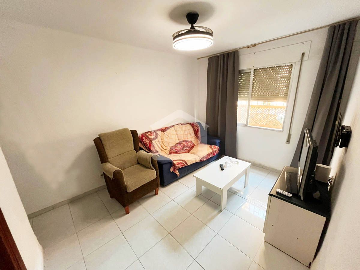 Living room of Flat to rent in Málaga Capital  with Air Conditioner and Furnished