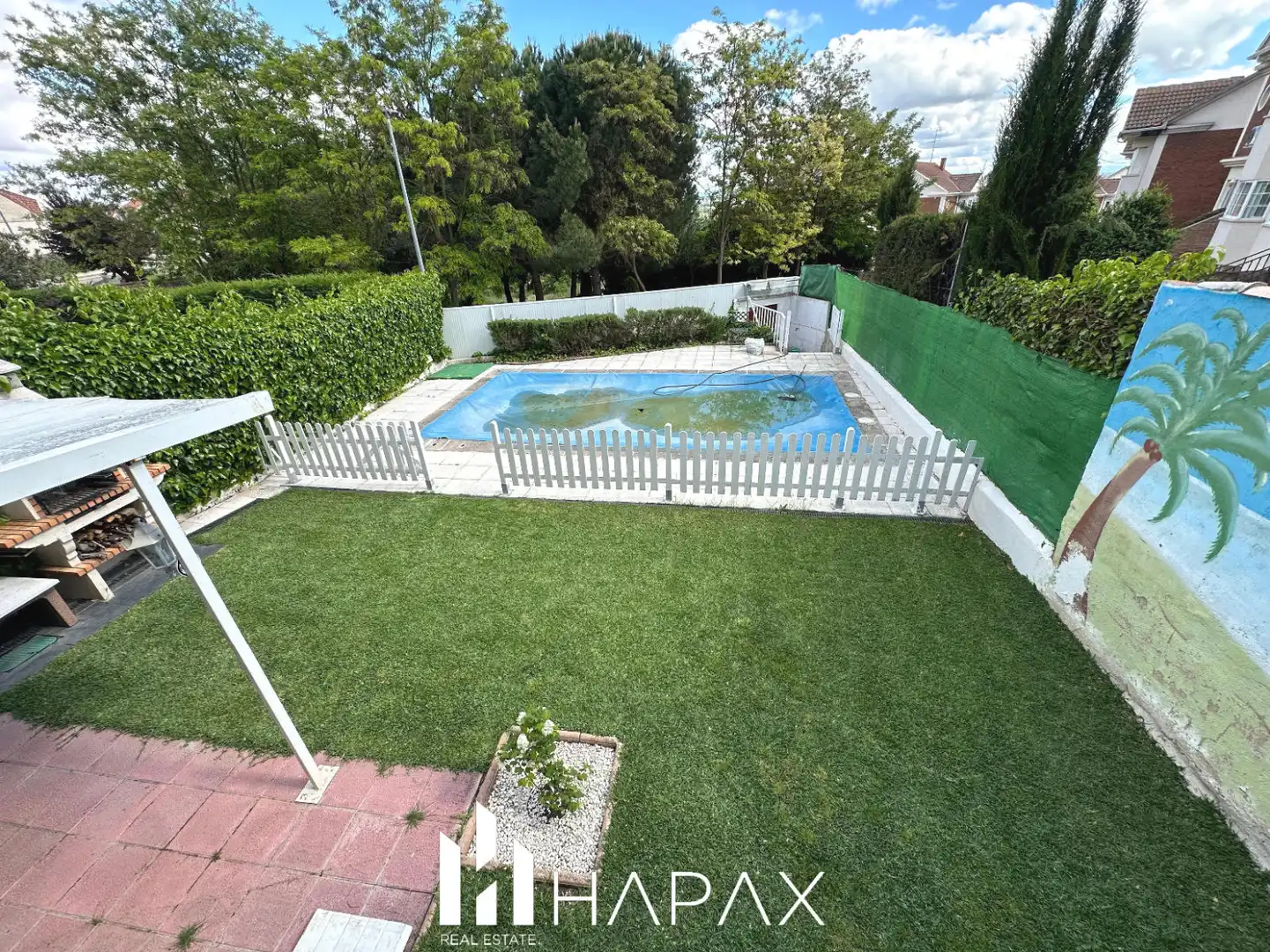 Piscina de Casa o xalet en venda en Cabrerizos amb Calefacció i Jardí privat