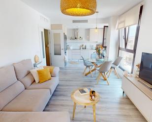 Living room of Flat to rent in Sant Joan d'Alacant  with Air Conditioner, Heating and Furnished