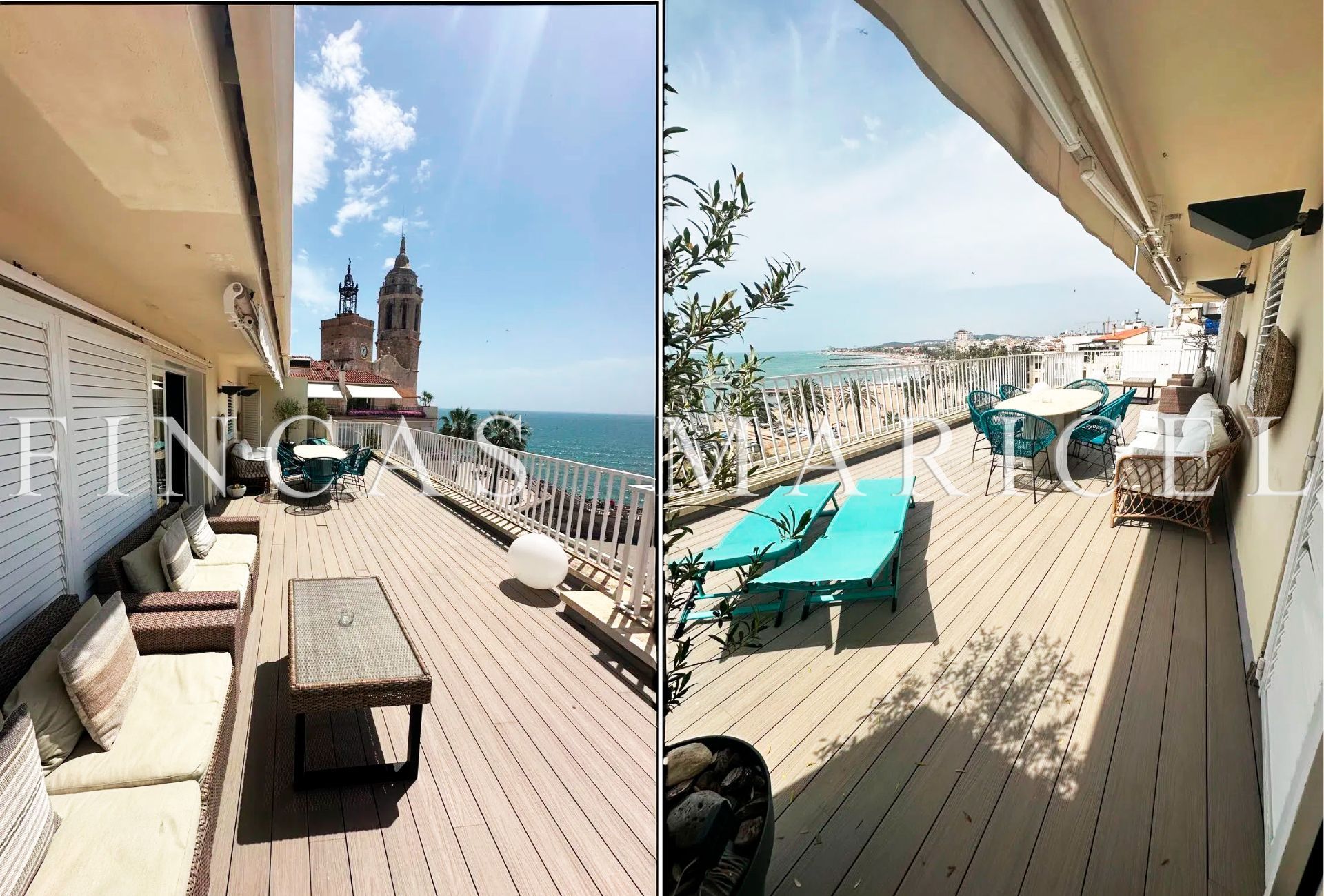 Terrace of Attic for sale in Sitges  with Heating and Terrace