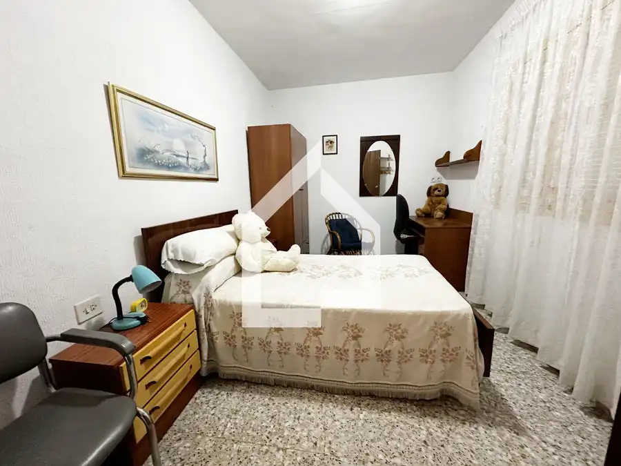 Schlafzimmer von Wohnung zur untervermieten in San Vicente del Raspeig / Sant Vicent del Raspeig mit Terrasse, Möbliert und Waschmaschine