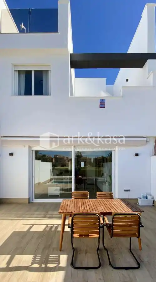Terraza de Casa adosada en venta en Los Alcázares con Aire acondicionado, Calefacción y Terraza
