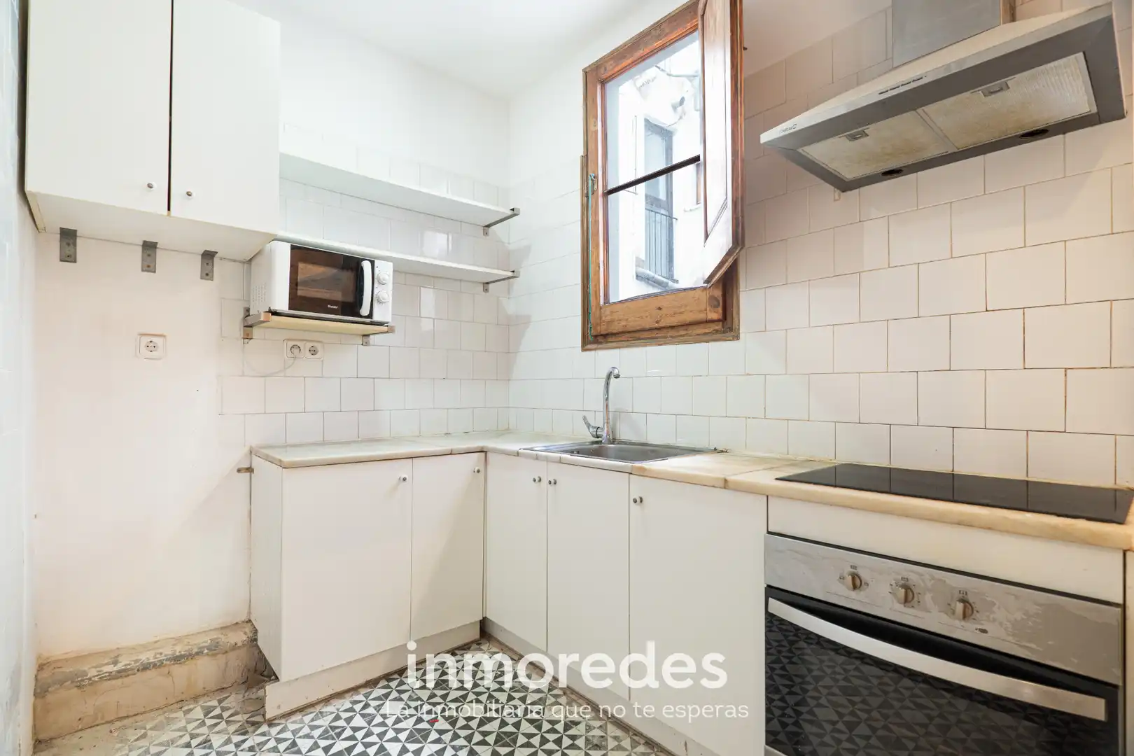 Vista exterior de Piso en venta en Barcelona con Balcón