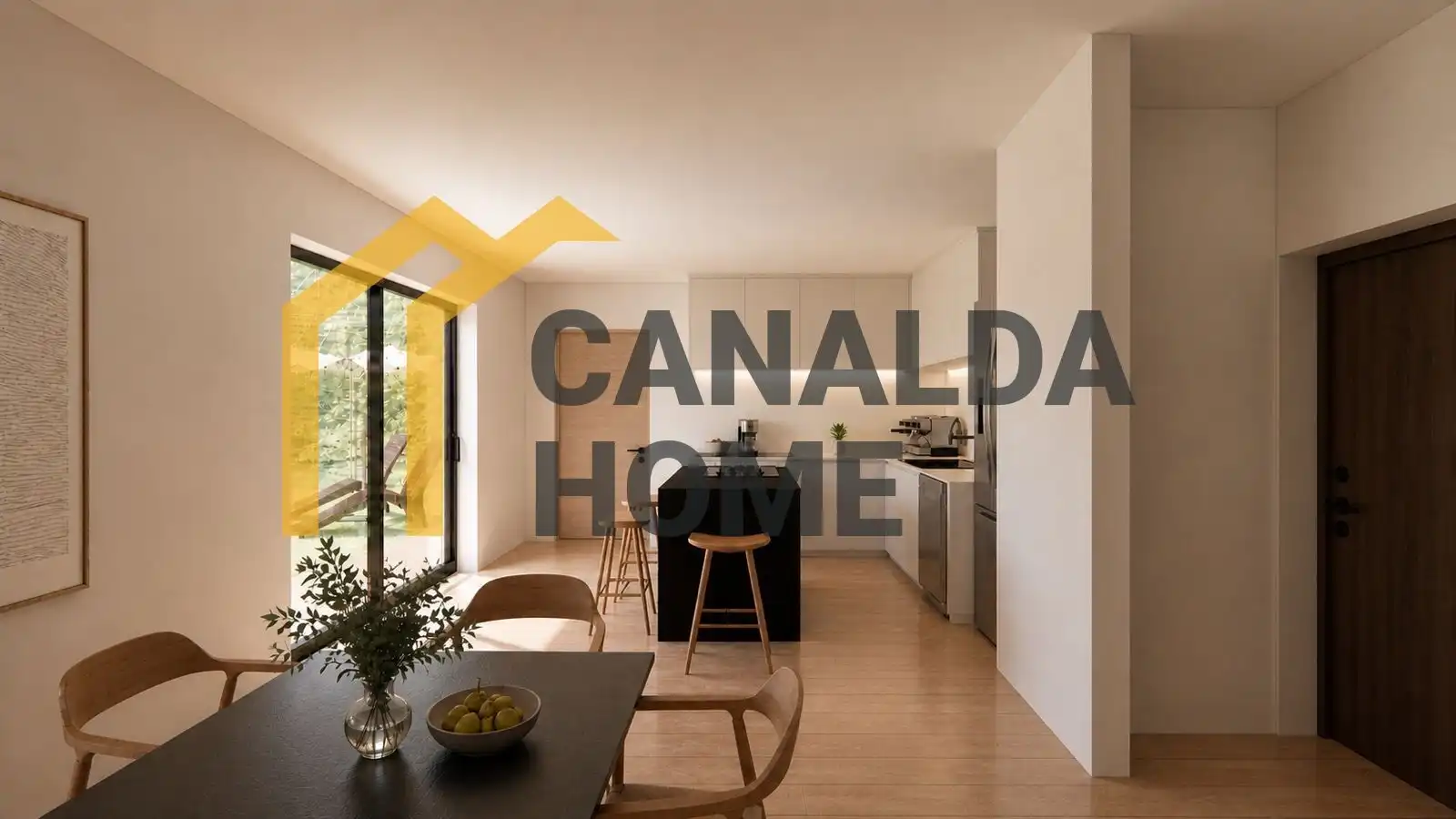 Comedor de Casa o chalet en venta en Sant Vicenç de Montalt con Aire acondicionado, Calefacción y Jardín privado