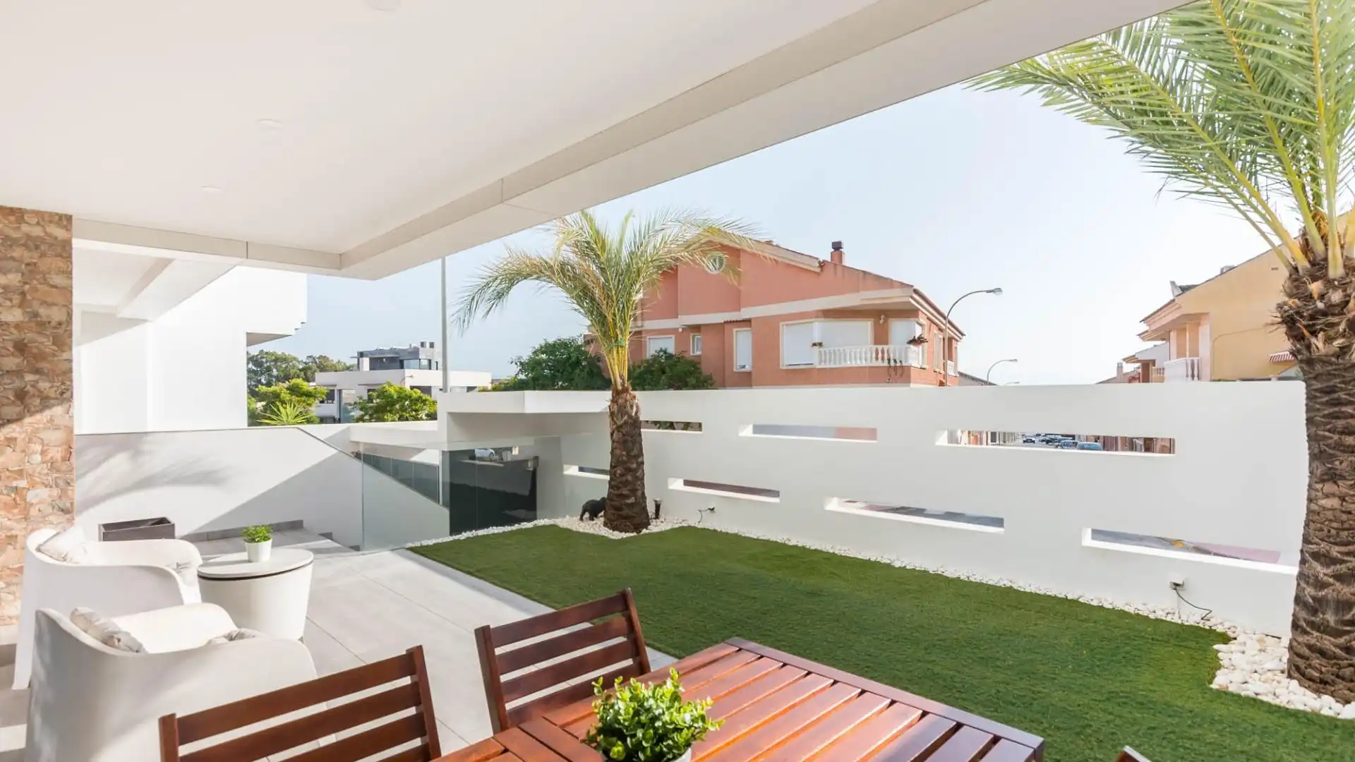 Terraza de Casa o chalet en venta en Molina de Segura con Aire acondicionado, Jardín privado y Terraza