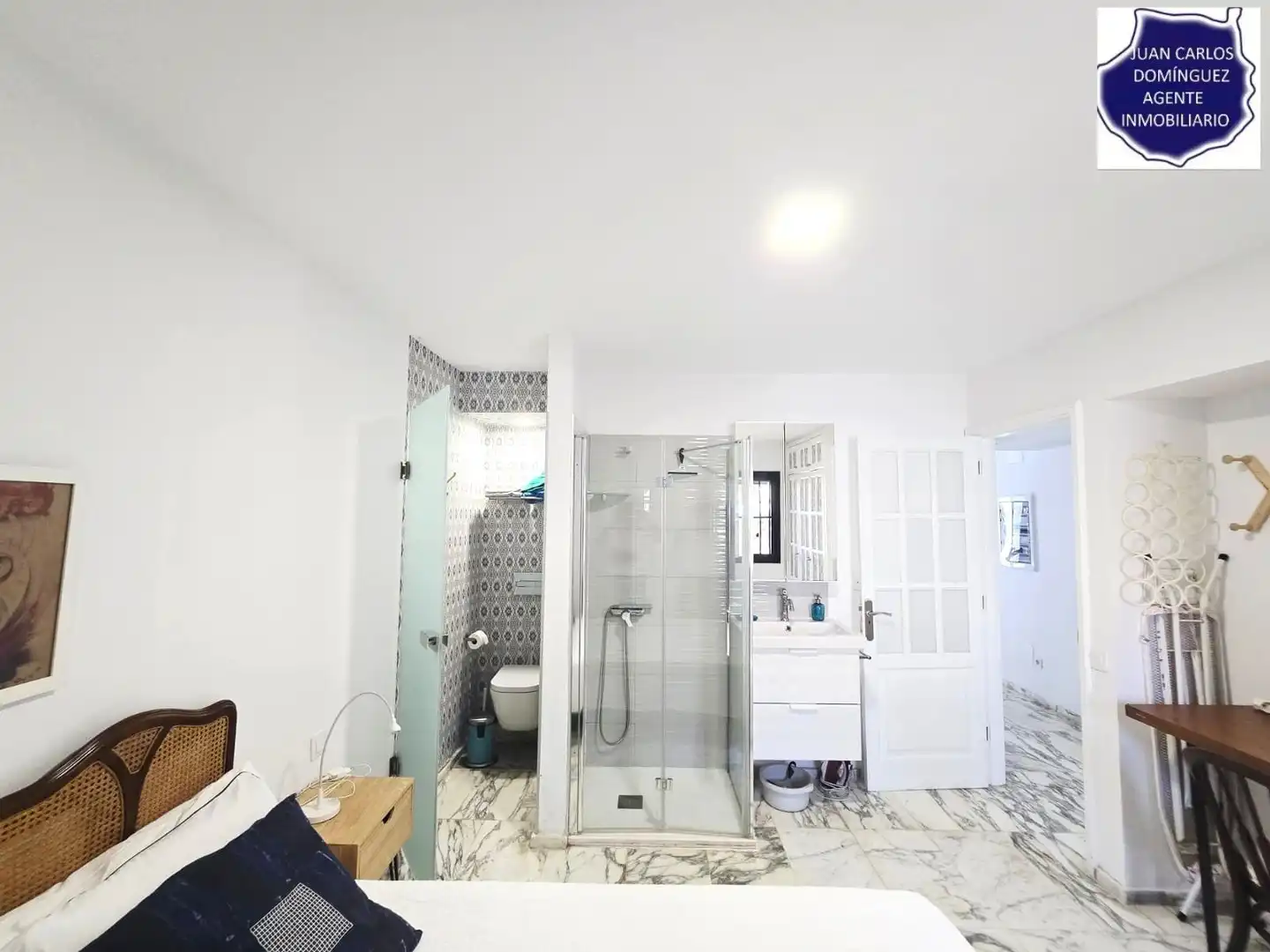 Badezimmer von Haus oder Chalet zur Miete in San Bartolomé de Tirajana mit Klimaanlage, Terrasse und Abstellraum