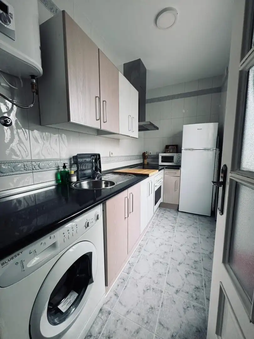 Kitchen of Apartments for rent in Sanlúcar de Barrameda  with Air Conditioner