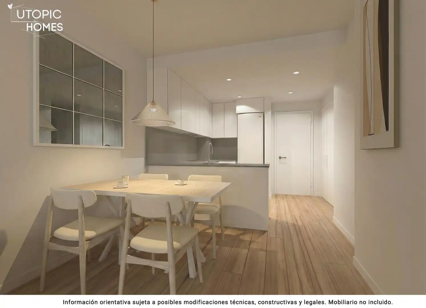 Kitchen of Flat for sale in Mutxamel  with Air Conditioner, Terrace and Community pool