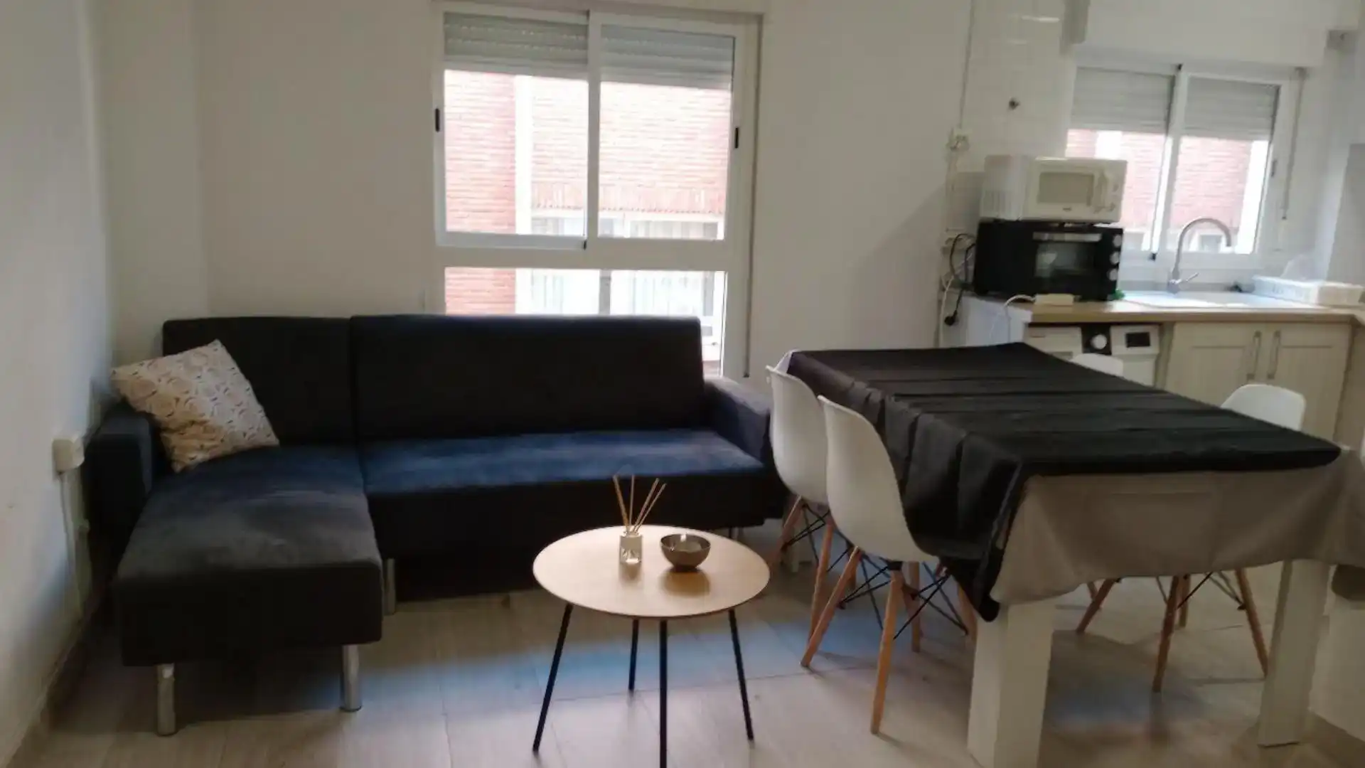Living room of Flat for rent in  Valencia Capital  with Air Conditioner