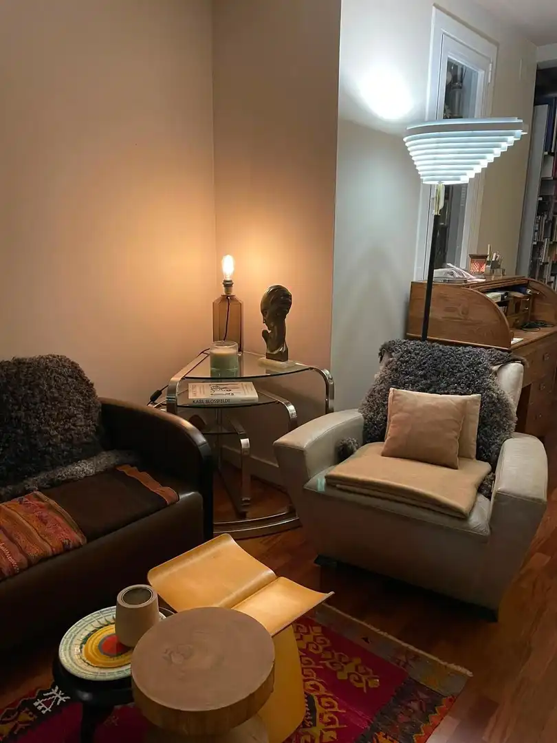 Sala de estar de Piso en venta en Barcelona con Aire acondicionado y Calefacción