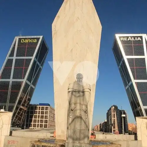 Vista exterior de Apartamento en venta en  Madrid Capital con Calefacción y Trastero