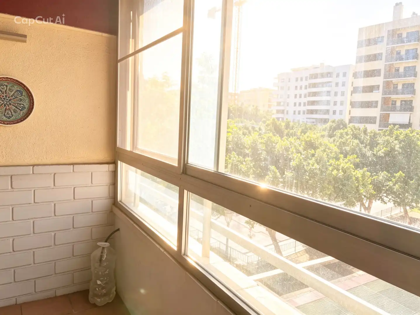 Balcony of Flat for sale in Valencia  with Air Conditioner, Heating and Terrace