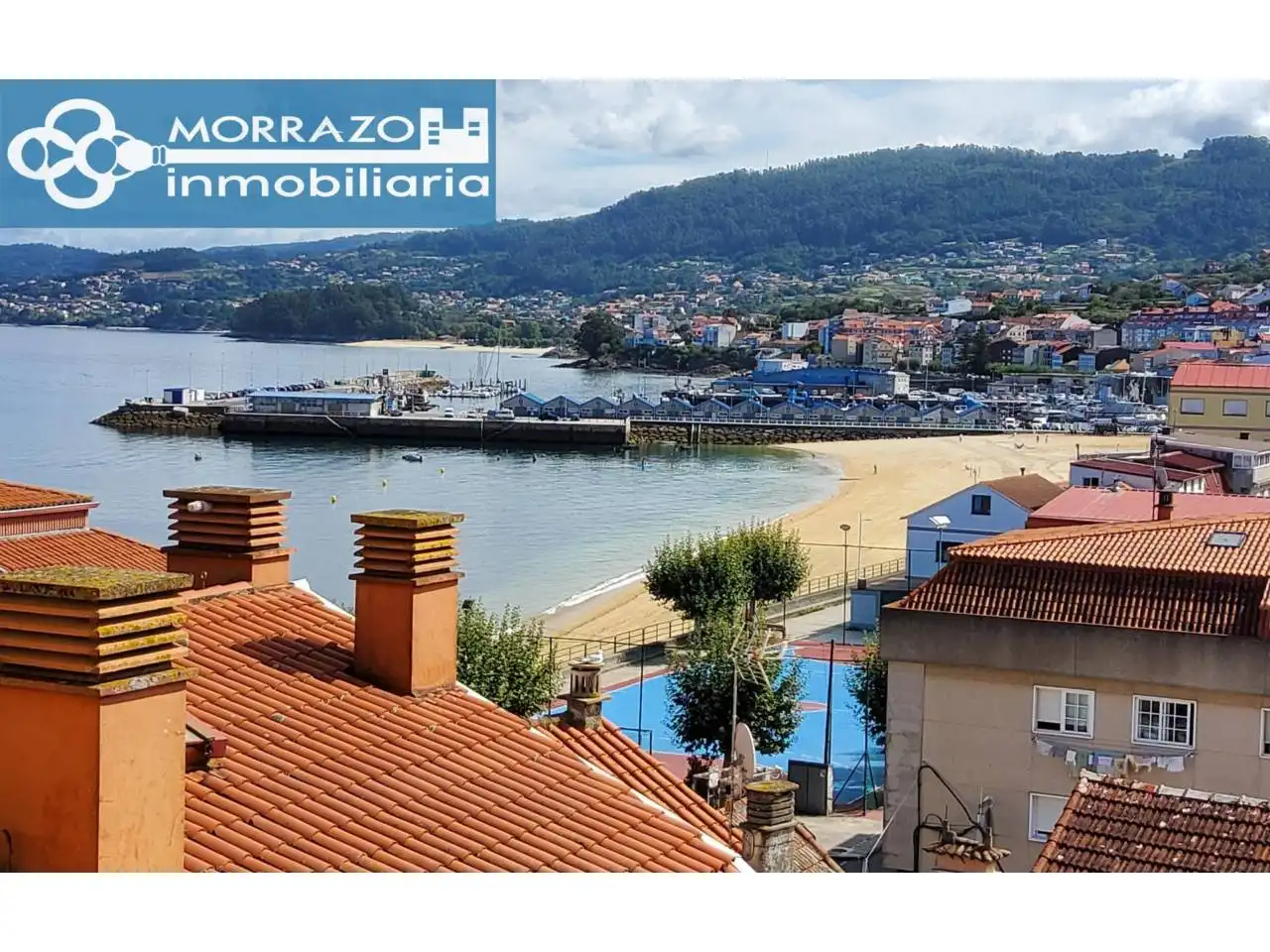 Vista exterior de Piso en venta en Bueu con Terraza, Trastero y Balcón