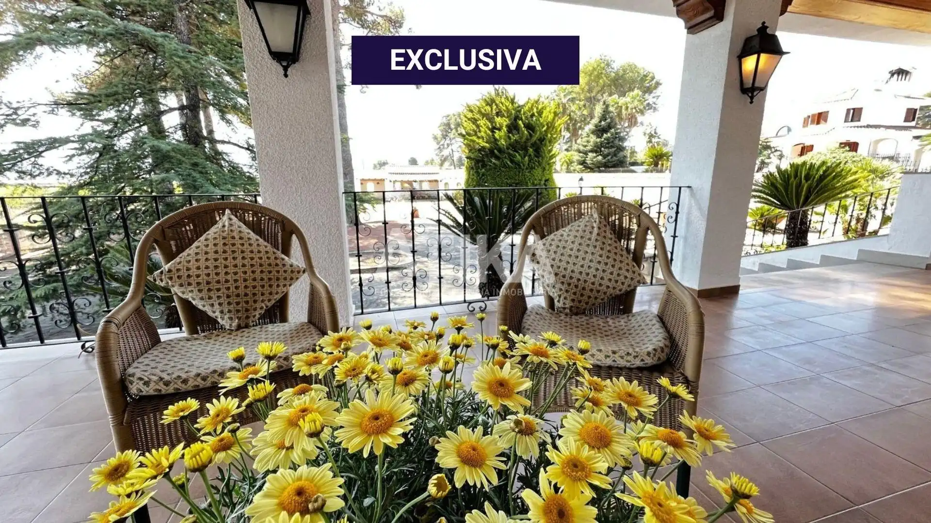 Terrassa de Casa o xalet en venda en Ontinyent amb Calefacció, Jardí privat i Traster