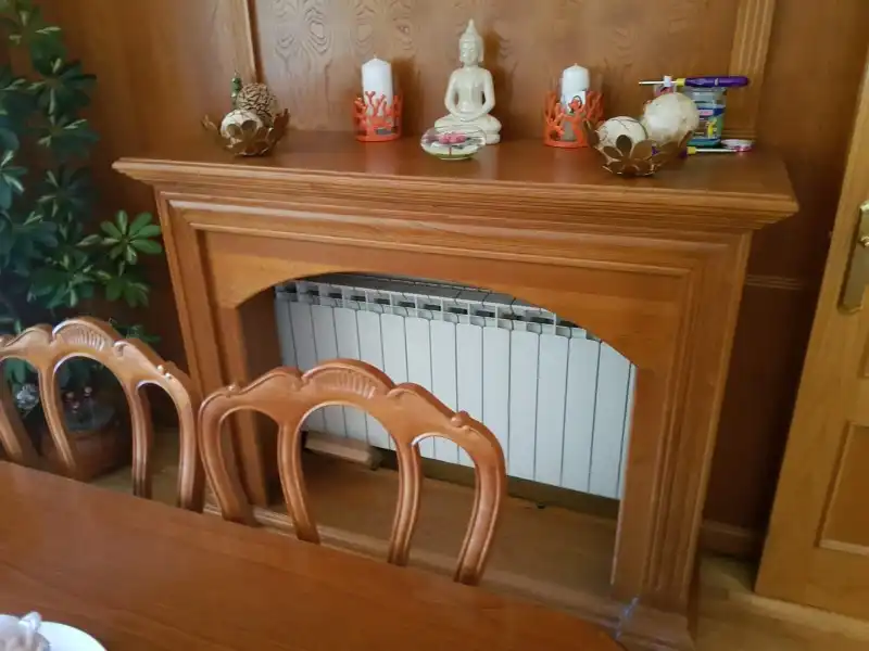 Esszimmer von Wohnung zum Verkauf in Plasencia mit Klimaanlage, Heizung und Privatgarten