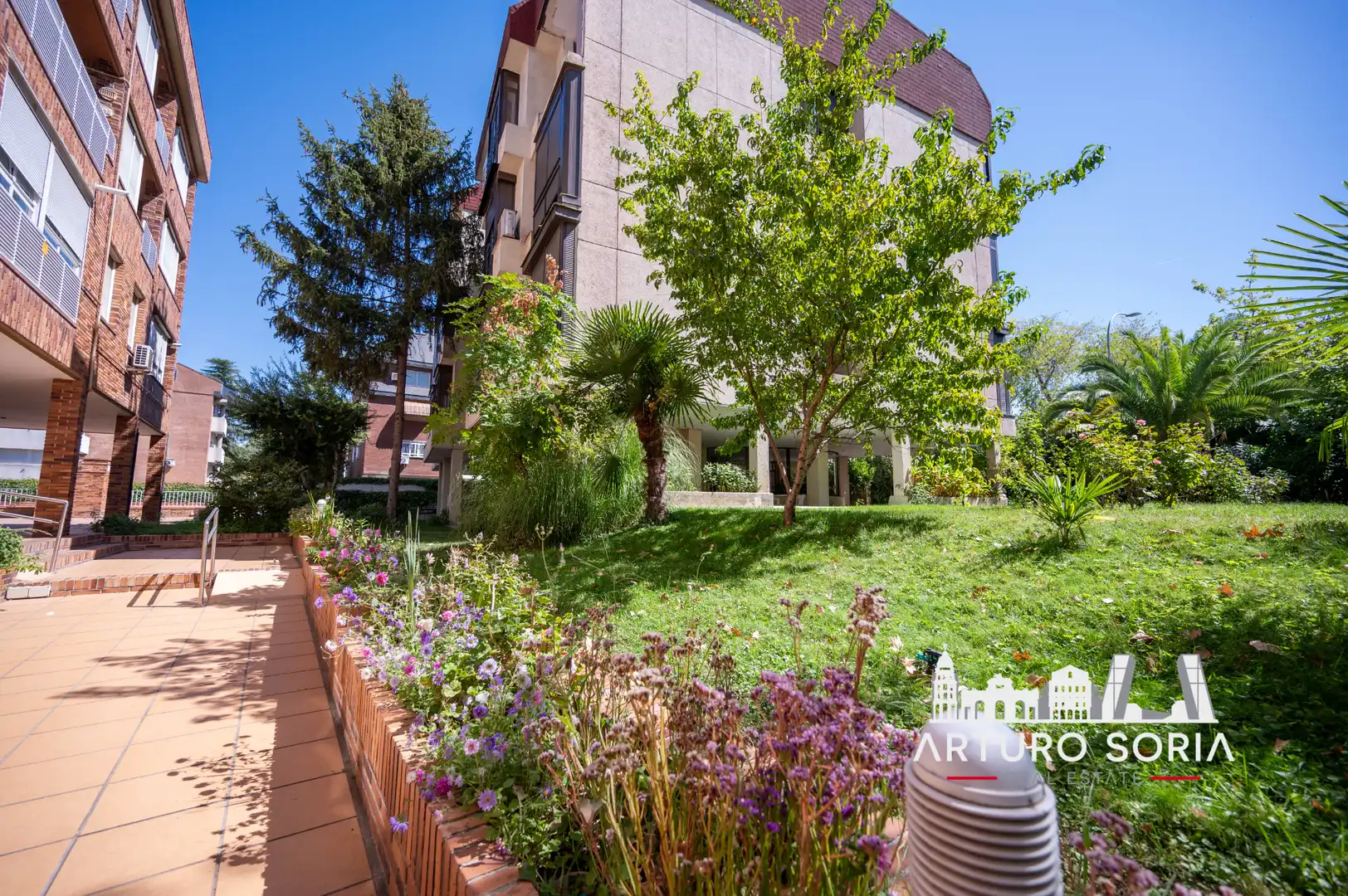 Jardín de Piso en venta en Madrid con Aire acondicionado, Calefacción y Parquet