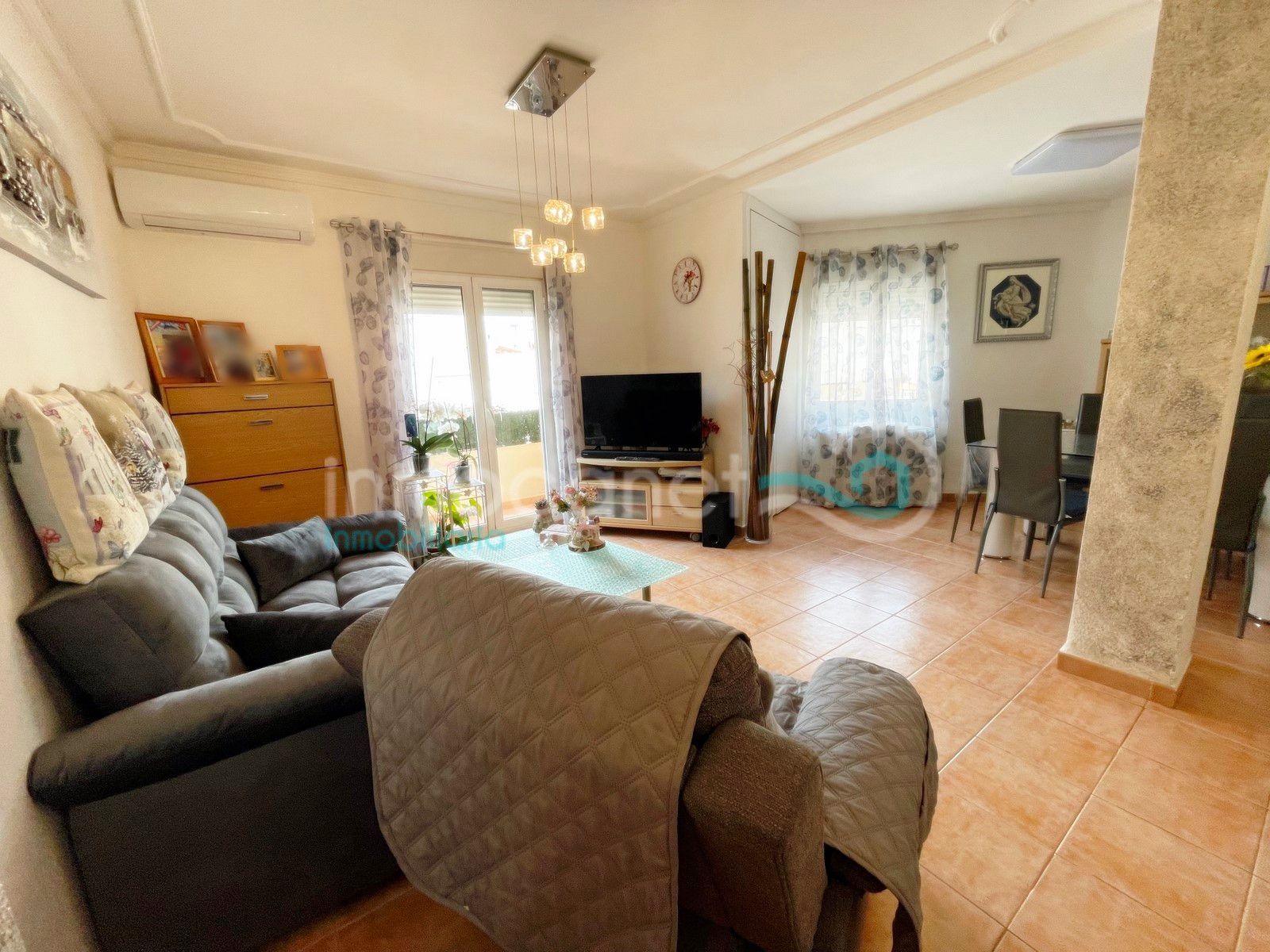 Sala d'estar de Apartament en venda en L'Alqueria de la Comtessa amb Aire condicionat, Moblat i Balcó