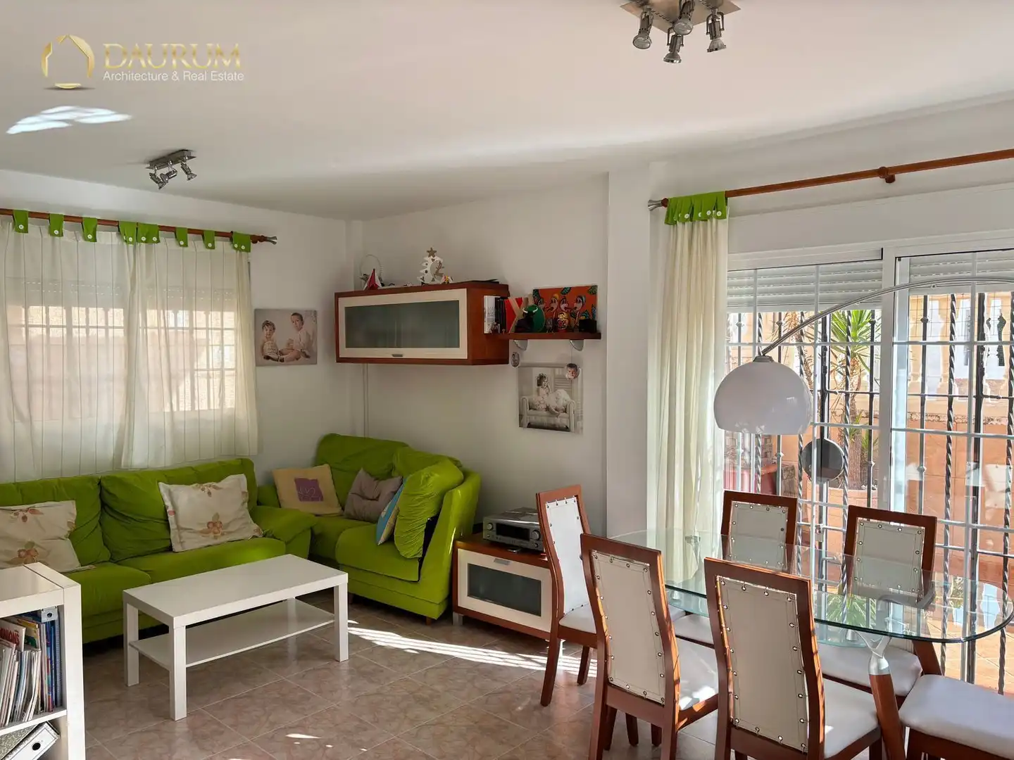 Sala de estar de Casa adosada en venta en Cullera con Aire acondicionado, Calefacción y Terraza