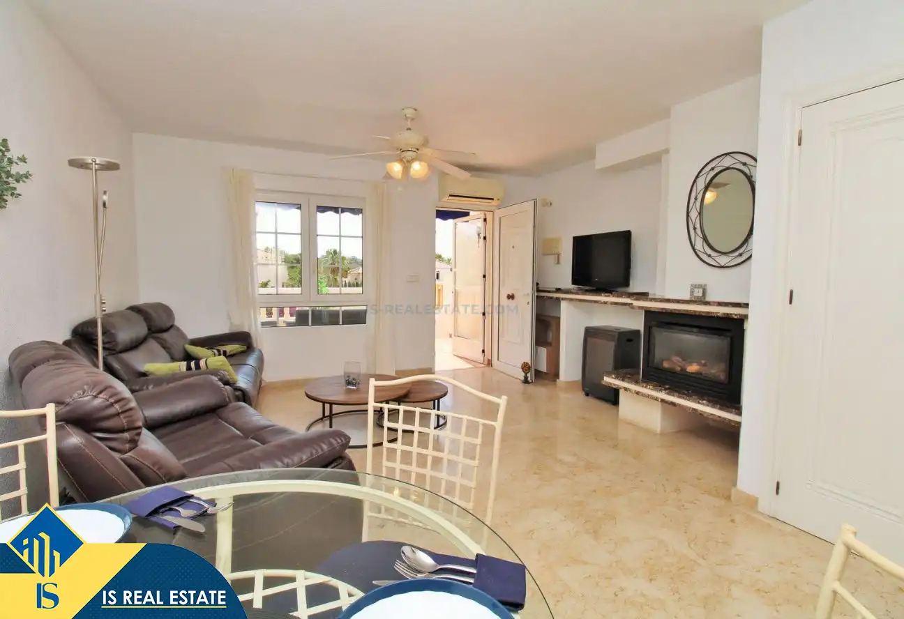 Living room of Detached homes for sale in Orihuela  with Air Conditioner, Heating and Private garden