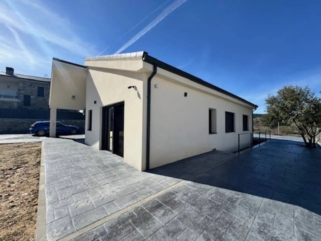Vista exterior de Casa o chalet en venta en Puentes Viejas con Calefacción, Jardín privado y Terraza