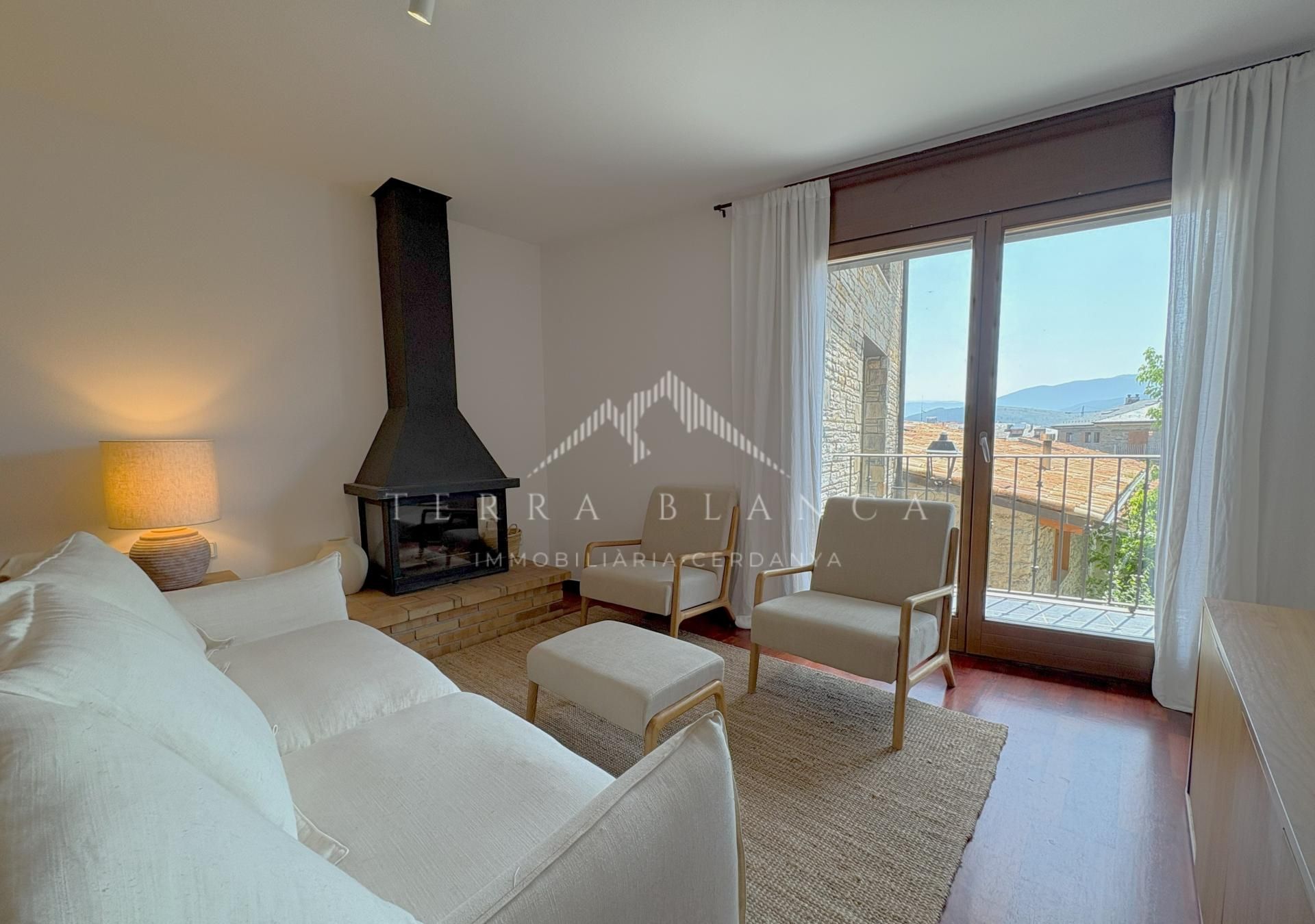 Sala de estar de Apartamento en venta en Bellver de Cerdanya