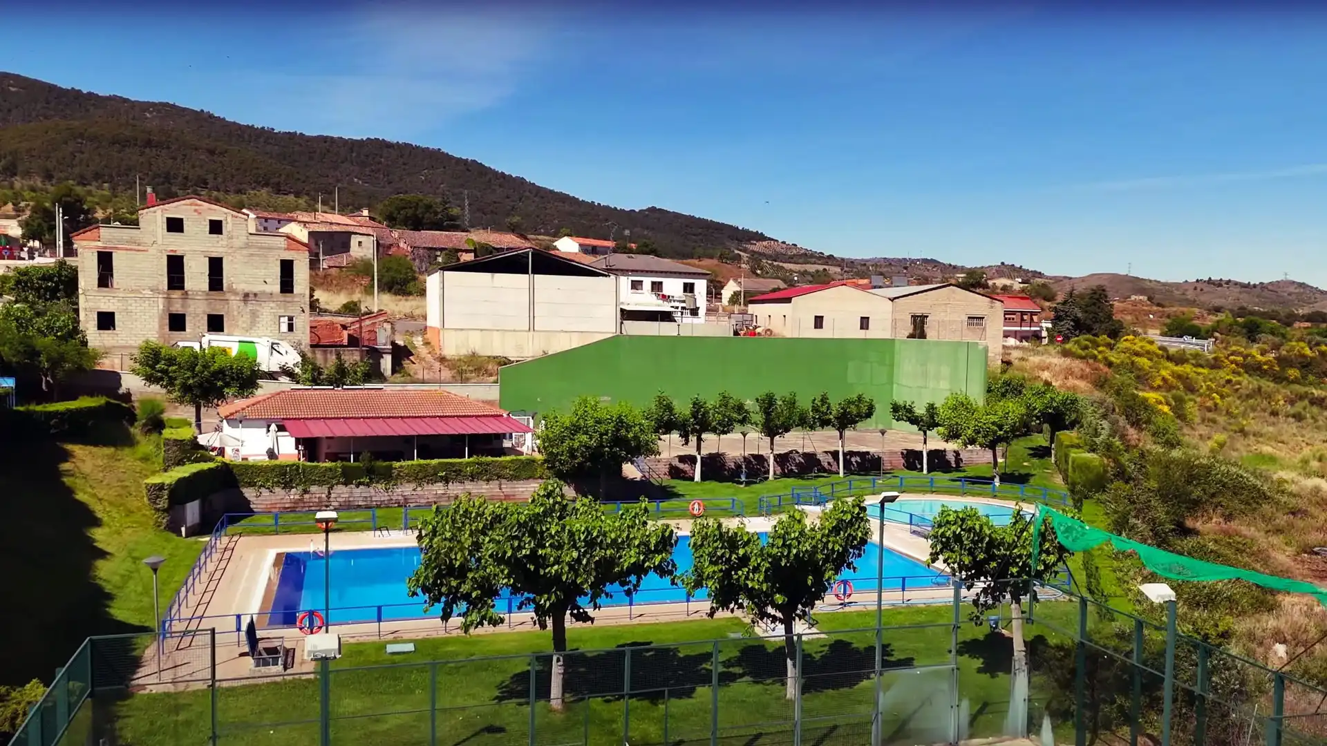 Piscina de Casa o chalet en venta en El Frasno