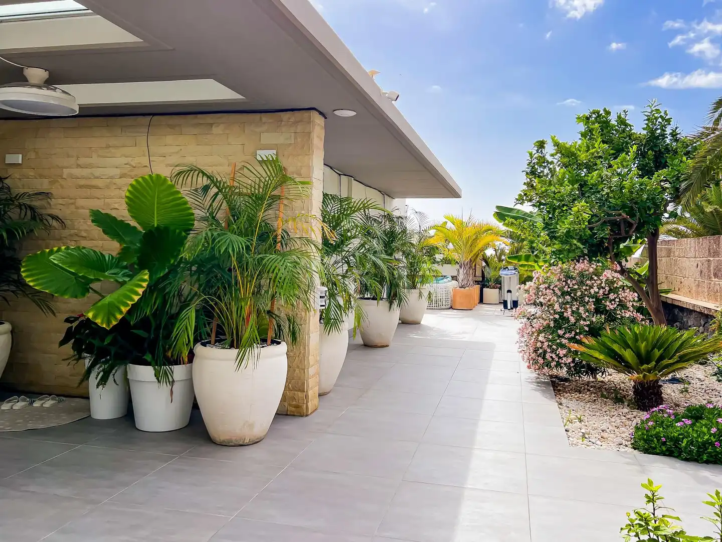 Terrassa de Casa o xalet en venda en Adeje amb Aire condicionat, Jardí privat i Terrassa