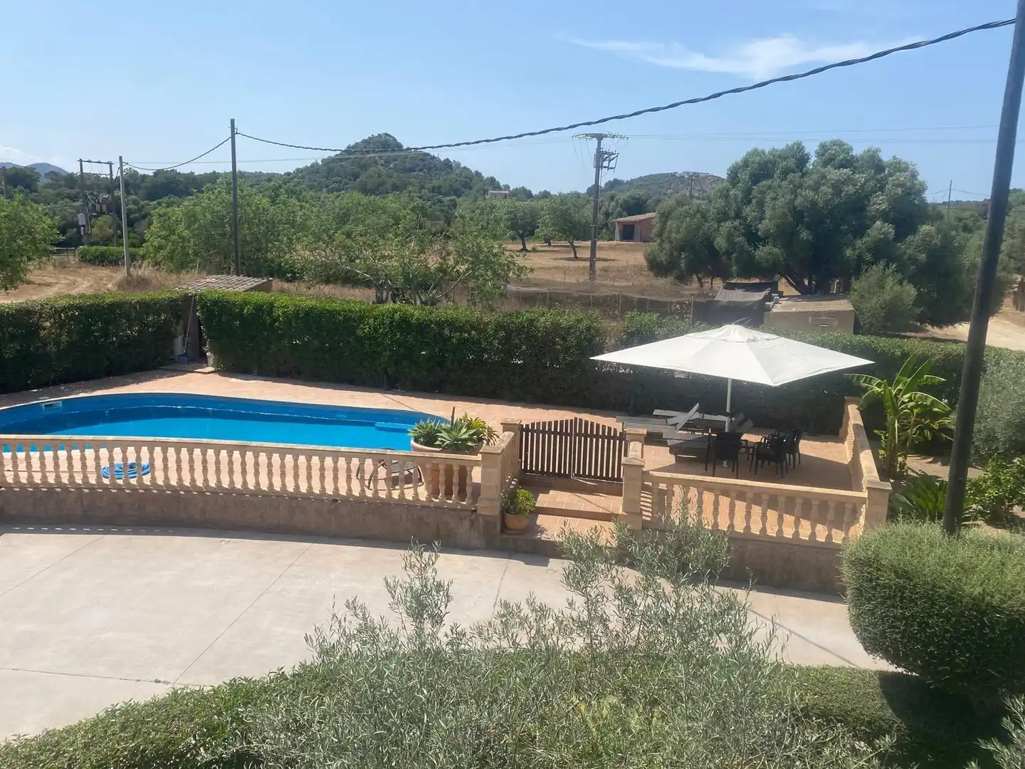 Piscina de Casa o chalet de alquiler en Sant Llorenç des Cardassar con Aire acondicionado, Calefacción y Jardín privado