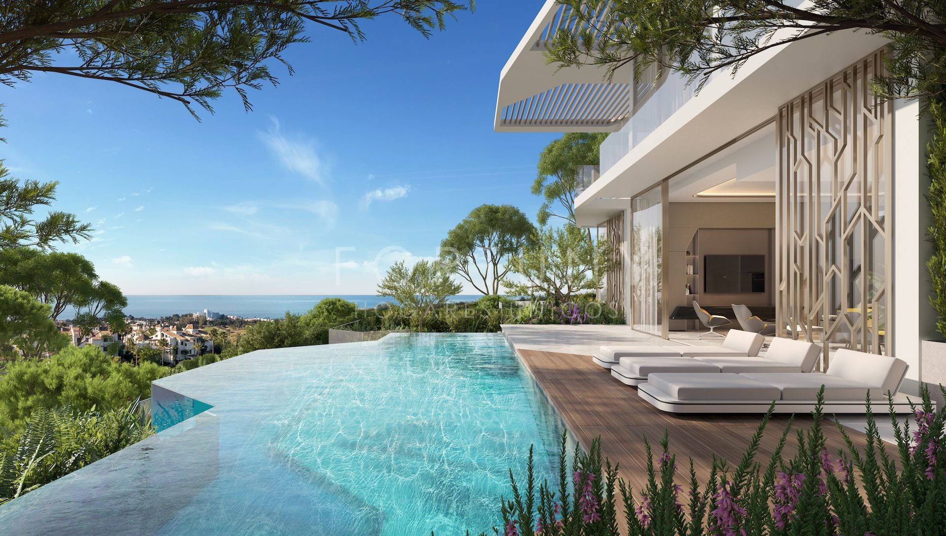 Jardín de Casa o chalet en venta en Benahavís con Aire acondicionado, Jardín privado y Terraza