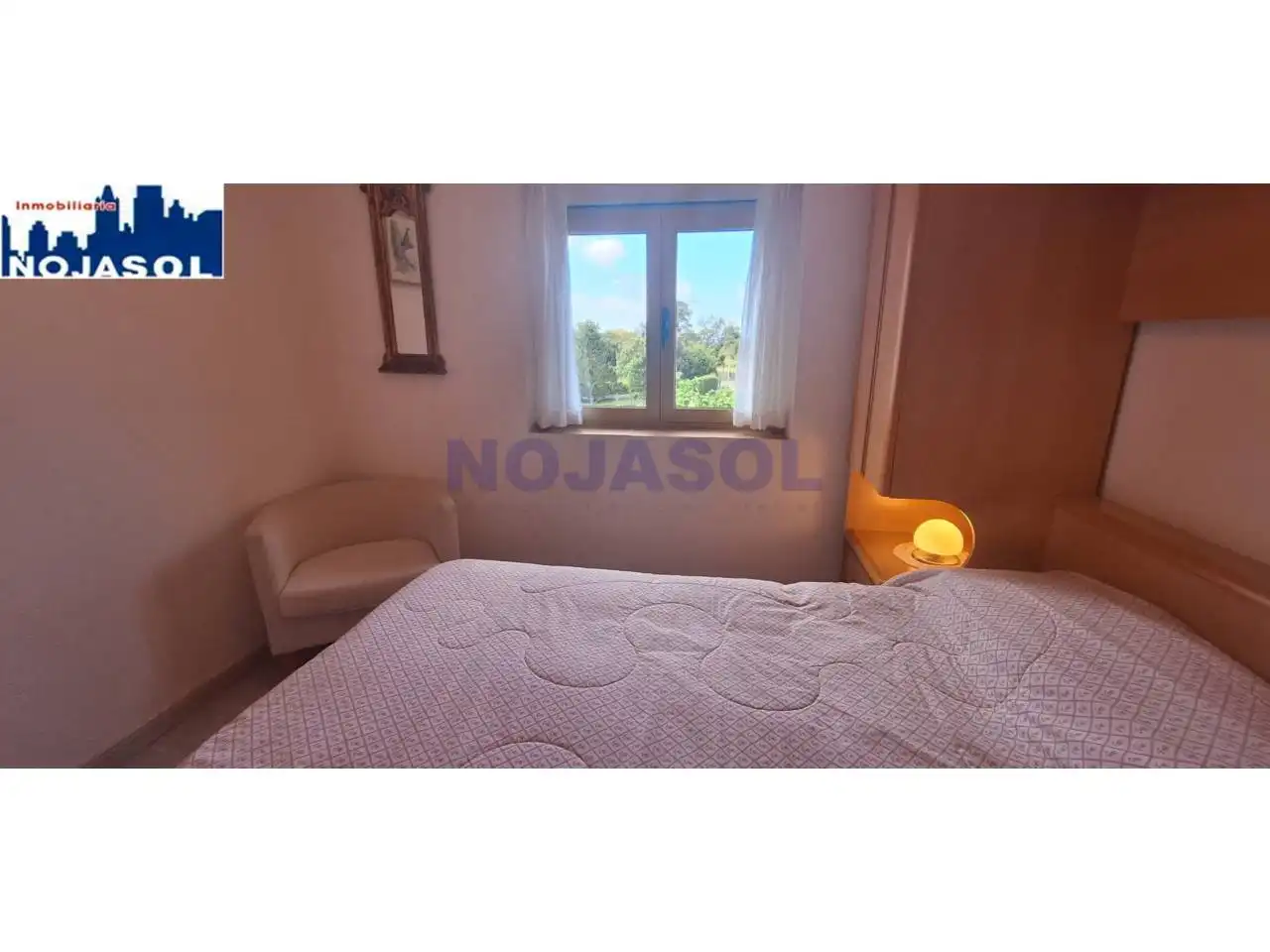 Dormitori de Casa o xalet de lloguer en Noja amb Jardí privat, Terrassa i Moblat